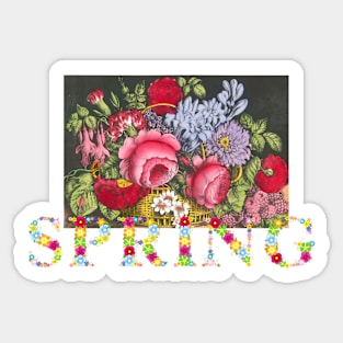 Spring Flowers Sticker